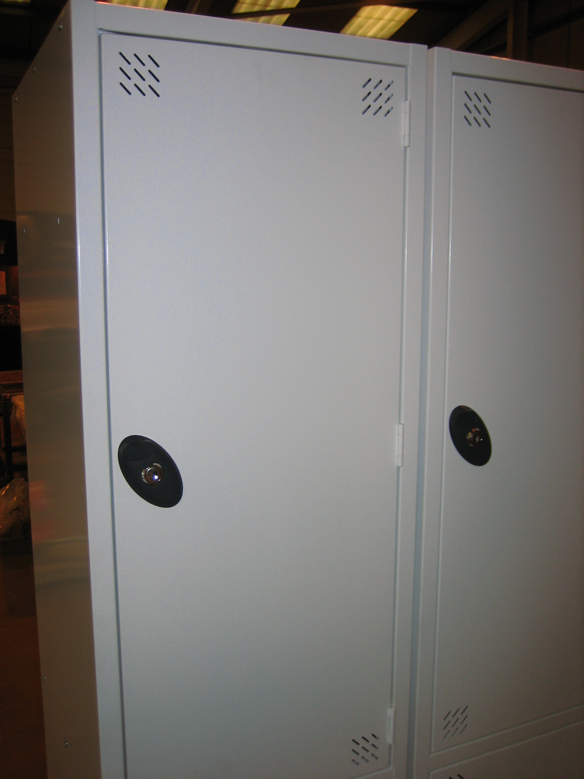 Sheet metal fabrication lockers