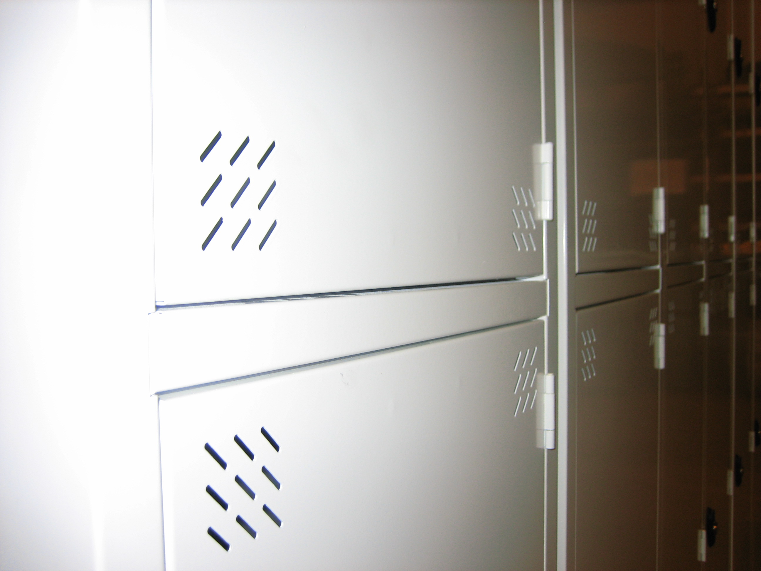 Sheet metal fabrication lockers