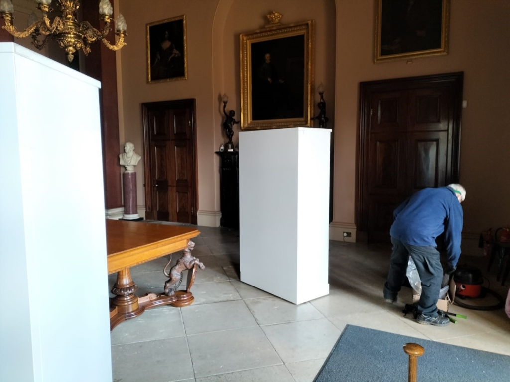 Museum cabinets for National Trust